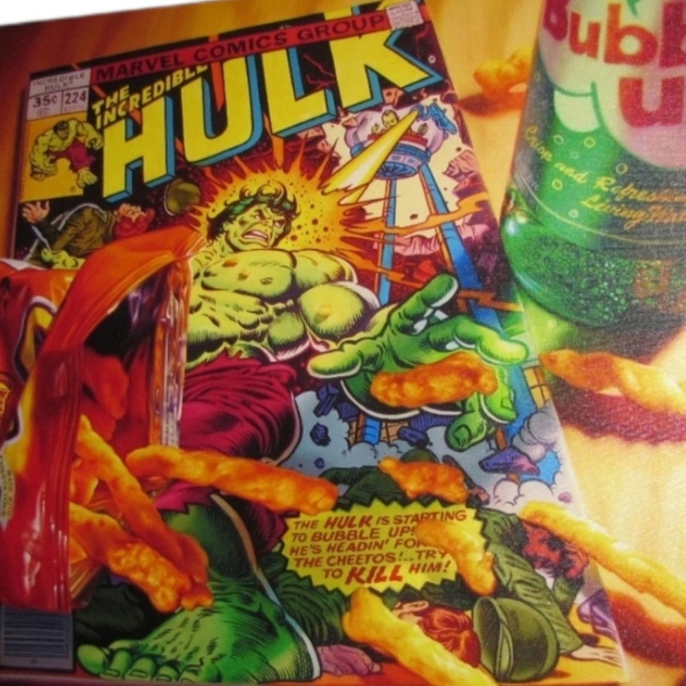 Hulk Super Hero Art Comics Signed Photorealism